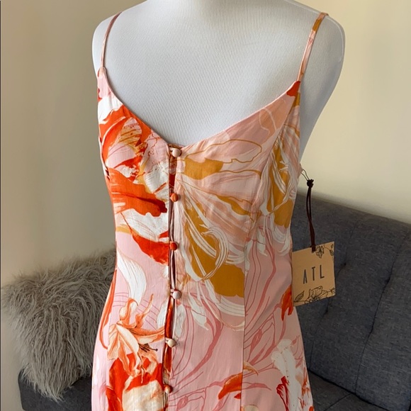 NWT Abel the Label boho floral long dress - Picture 7 of 9